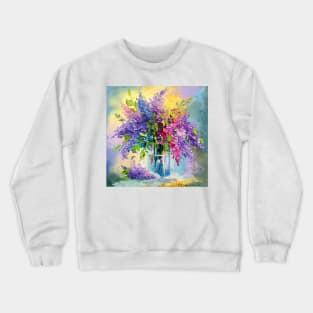 Bouquet of lilac Crewneck Sweatshirt